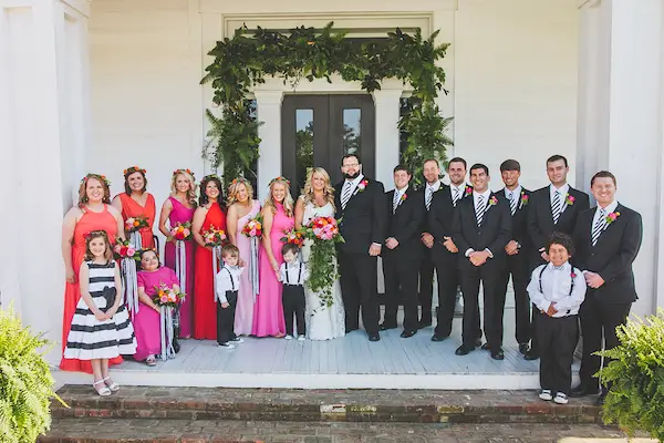 Kate Spade Inspired Tennessee Wedding Wedding Party 8 - photo by Teale Photography - midsouthbride.com