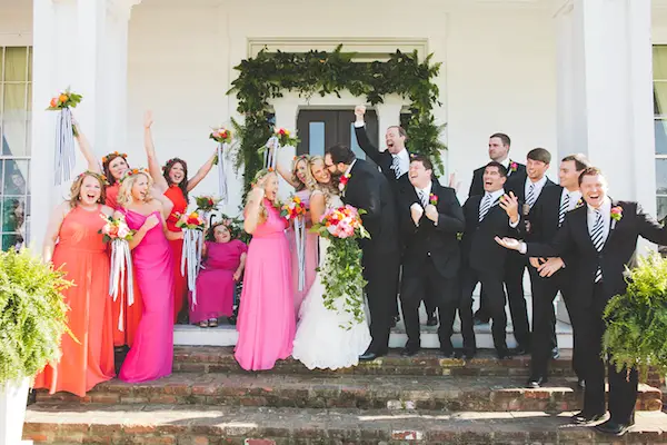 Kate Spade Inspired Tennessee Wedding Wedding Party 9 - photo by Teale Photography - midsouthbride.com