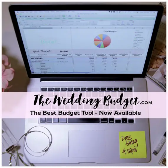 wedding budget tool from hey bride