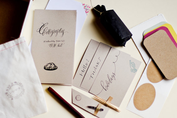 Best DIY Calligraphy Kits For Beginners - Starting White calligraphy by rubatopen - midsouthbride.com