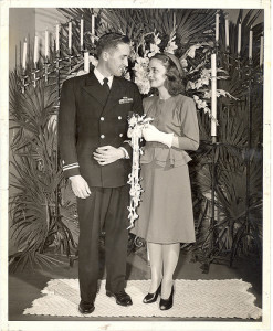vintage memphis wedding 1940s