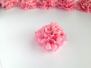 DIY Tissue Paper Flower Tutorial