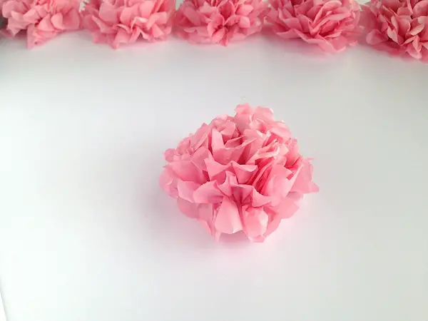 DIY Tissue Paper Flower Tutorial