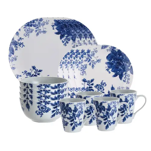 bluebell dinnerware set for mixing and matching