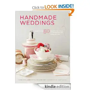 best wedding books for kindle - handmade weddings