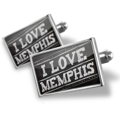 chalkboard i love memphis cufflinks