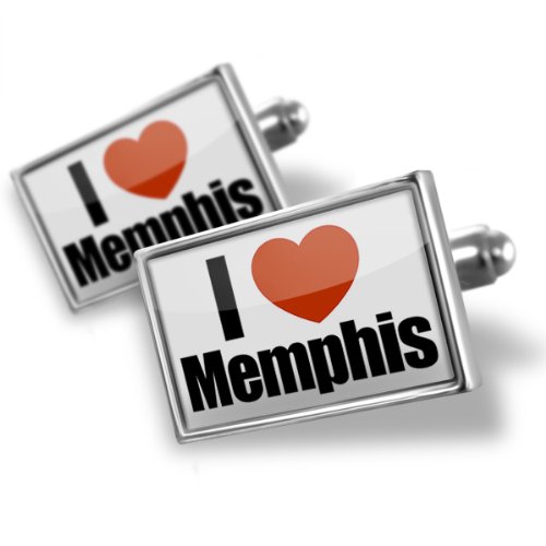 i heart memphis cufflinks