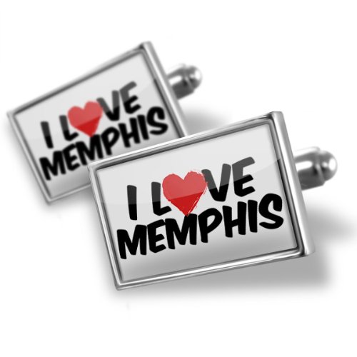 i love memphis cufflinks