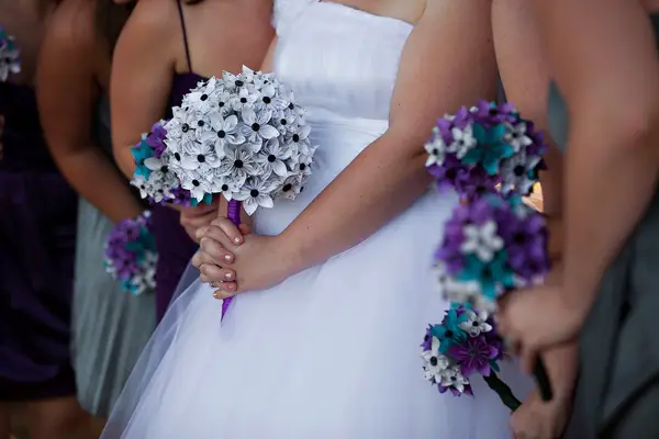 paper wedding flowers