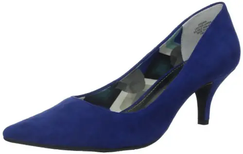 blue suede wedding shoes - AK Anne Klein Women's Isana Suede Pump