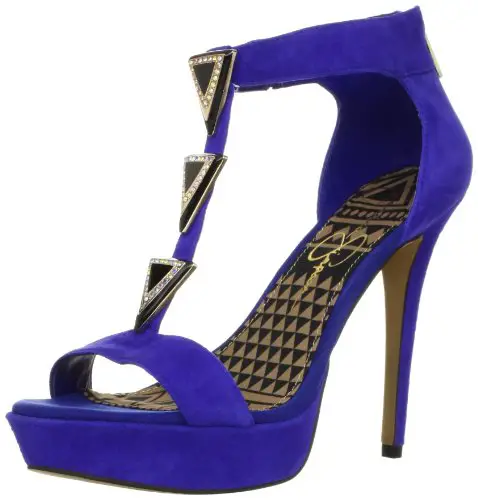 blue suede wedding shoes - Jessica Simpson Women's Briangle Platform Sandal