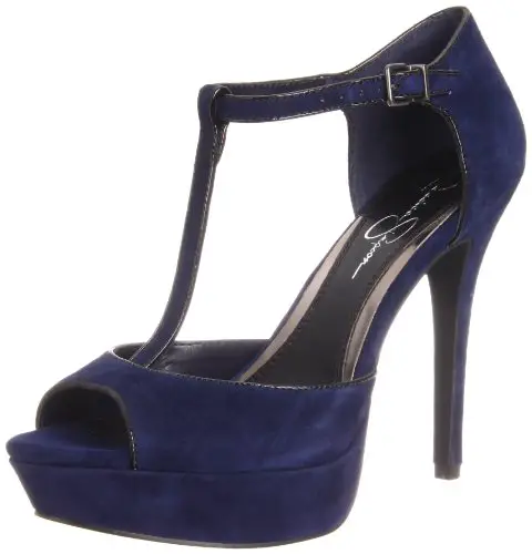 blue suede wedding shoes - Jessica Simpson Women's Js-Bansi Platform Pump