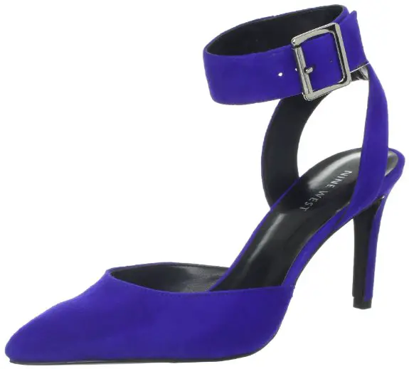 blue suede wedding shoes - Nine West Women's Callen Pump