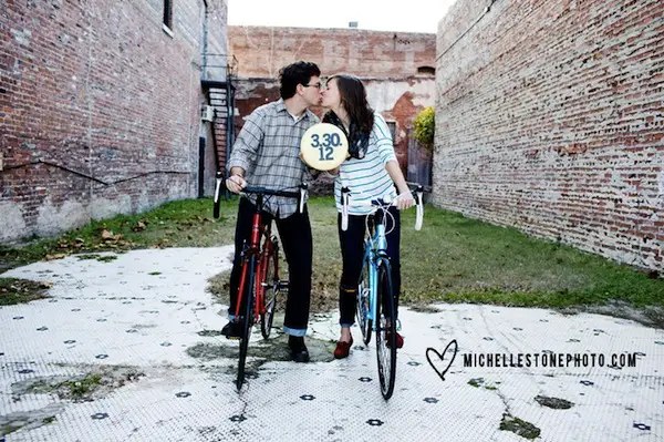 memphis engagement photo ideas - empty lot next to earnestine and hazels