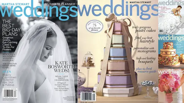 wedding magazine - martha stewart magazines