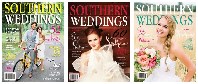 wedding magazines - southern weddings