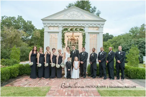 Memphis Heartwood Hall Wedding wedding party