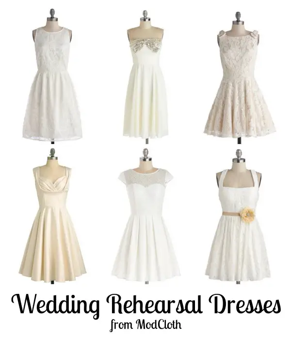 wedding rehearsal dresses from modcloth