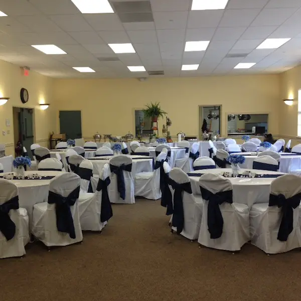 weddings at kingsway christian church reception tables