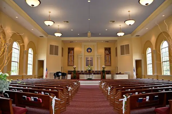 weddings at kingsway christian church sanctuary