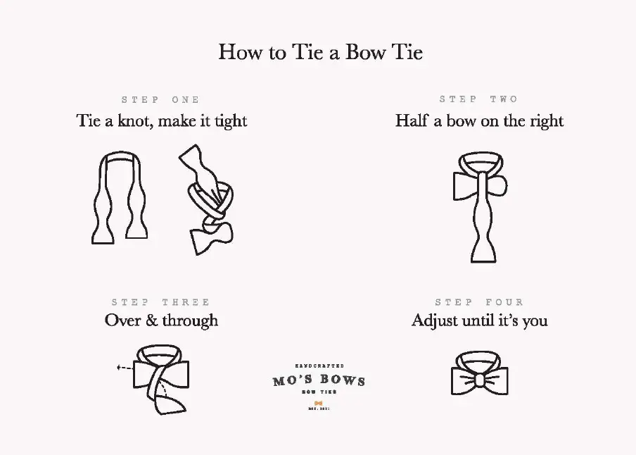 how to tie a bow tie