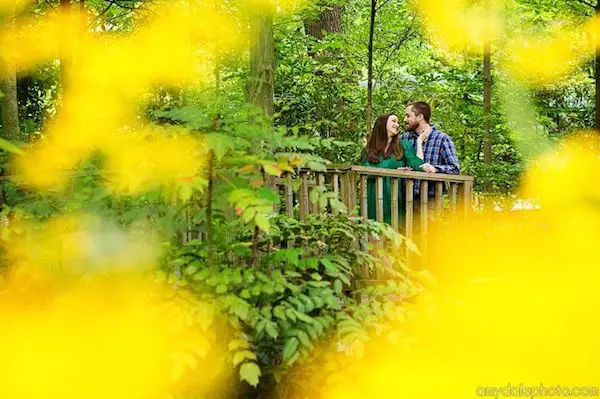 memphis engagement photos idea dixon gardens