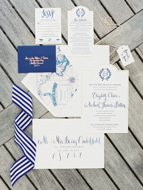 memphis wedding calligraphy by natalie chang - photo Erich McVey