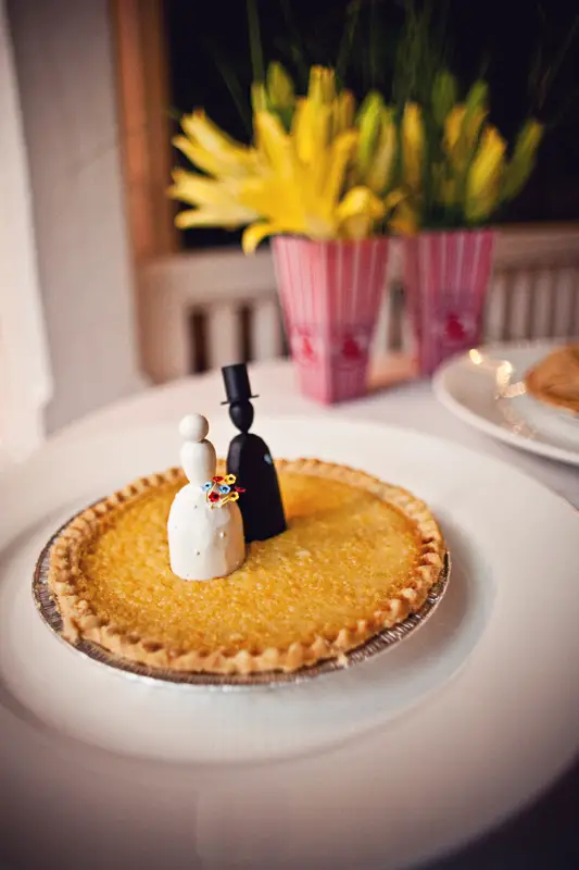 pumpkin pie wedding dessert fall wedding