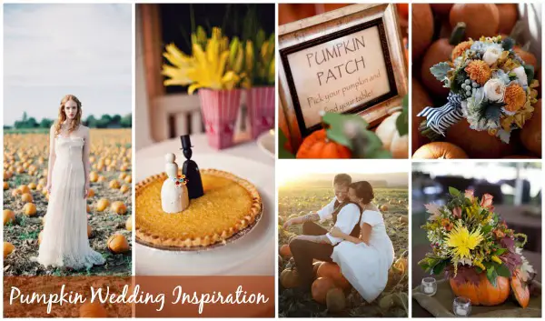 pumpkin wedding inspiration