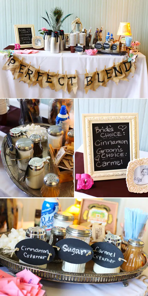 coffee bar - morning burnch wedding inspiration