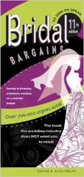 budget wedding book - bridal bargains