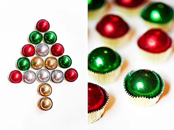 christmas wedding ideas - christmas bon bons by annabella charles photography