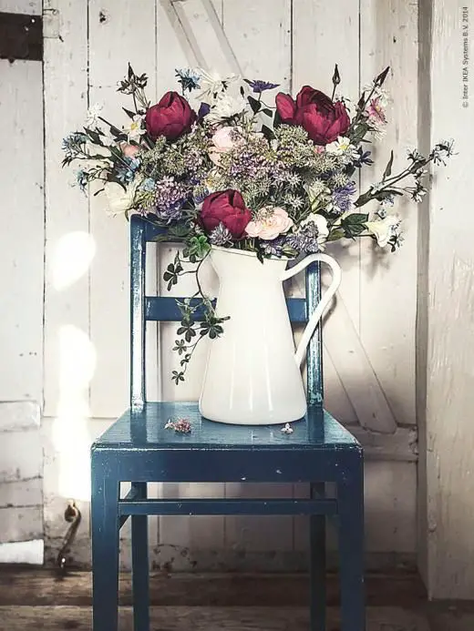 ikea wedding decoration vase for flower arrangement