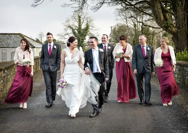 marsala bridesmaid dresses