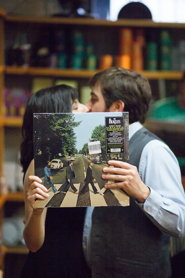 Beatles Album on Beale Street Engagement - Sarah and Brad Engagement - Elizabeth Hoard Photography 22