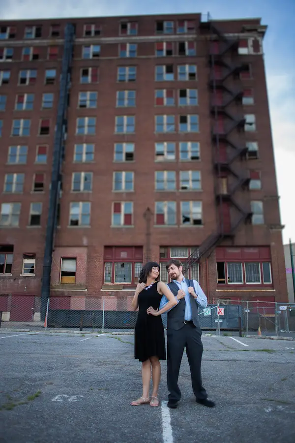 Buildings In The City Engagement - Sarah and Brad Engagement - Elizabeth Hoard Photography 30