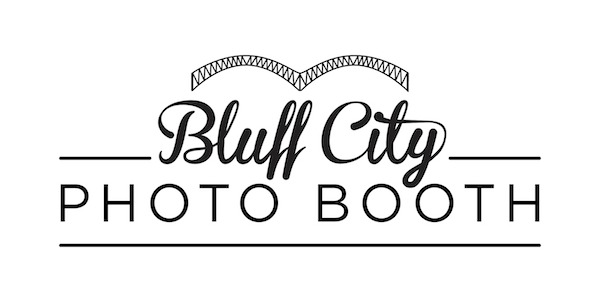 memphis wedding photo booth vendor - bluff city photo booth logo