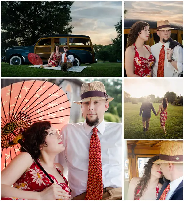 Kat and James' Retro Tennessee Engagement Session - And How Imaging 13 - midsouthbride.com