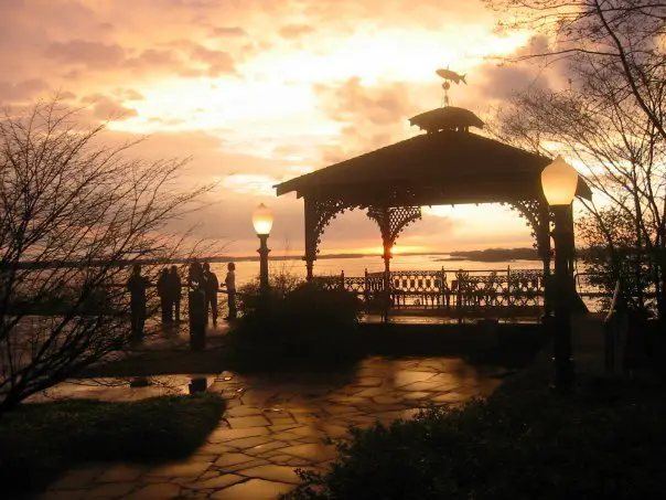 metal museum memphis wedding sunset wedding