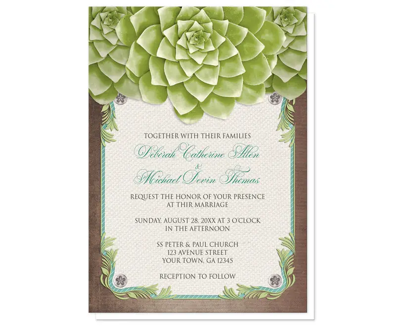 garden wedding invitation - etsy ArtisticallyInvited