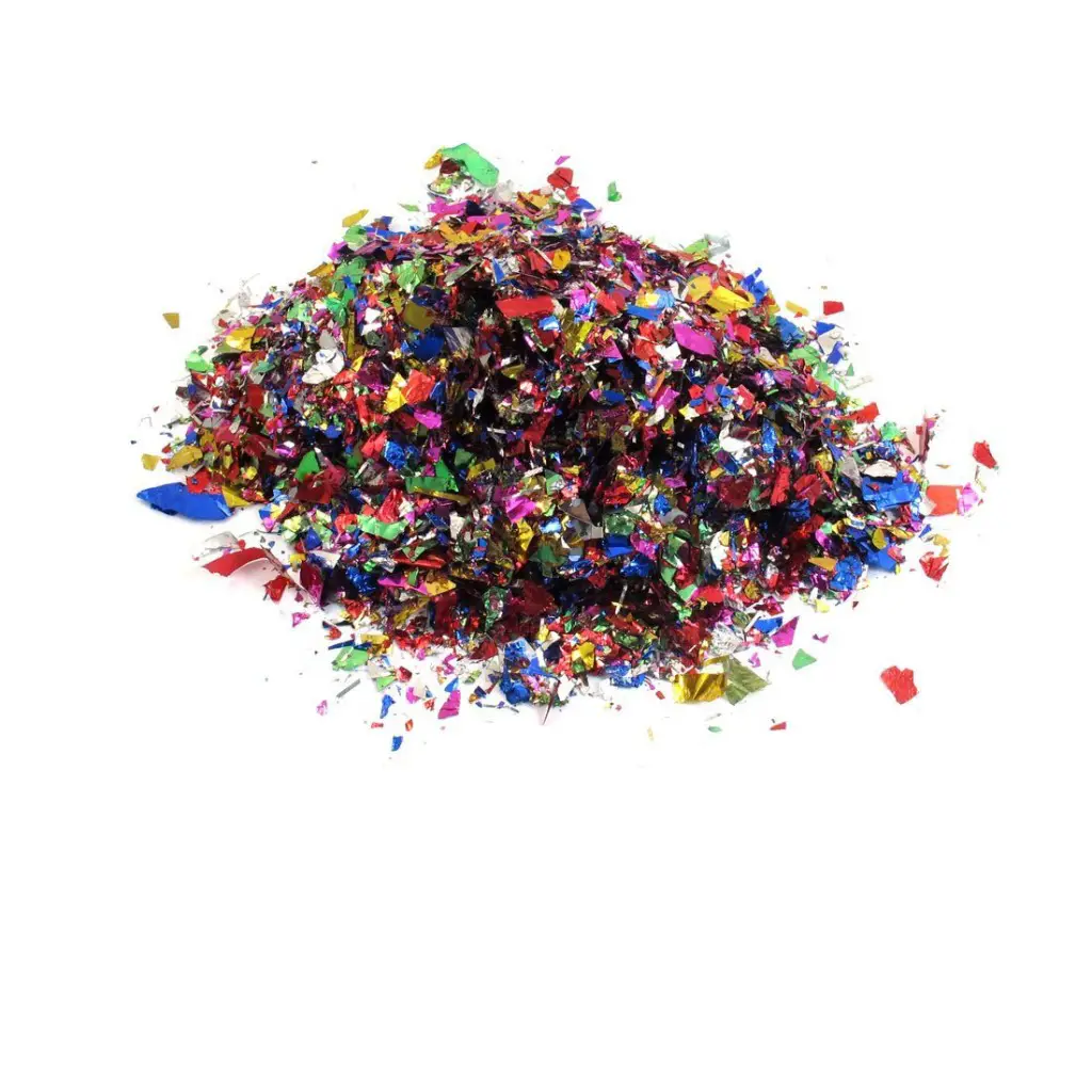 colorful wedding confetti sprinkles