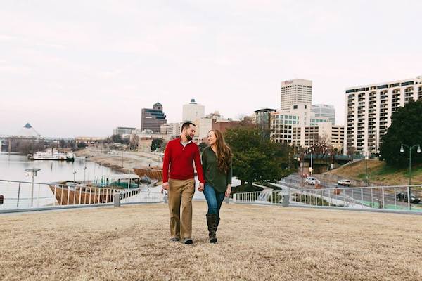 memphis beale street landing - photo by Kelly Ginn Photography - midsouthbride.com