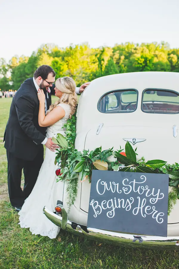 Kate Spade Inspired Tennessee Wedding First Look 24 - photo by Teale Photography - midsouthbride.com