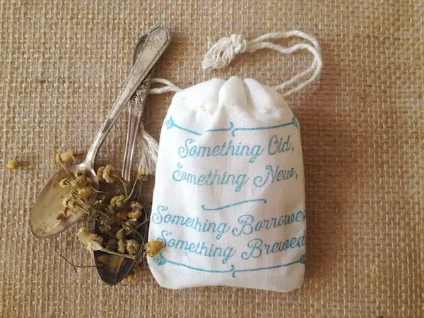 tea favors for tea party bridal shower