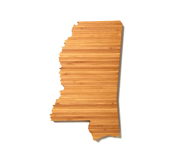 wedding gift idea - mississippi cutting board