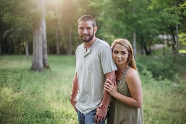 Carson and Ryan Tennessee Forest Engagment 12 - photo by Healthy Faulkner Photography - midsouthbride.com