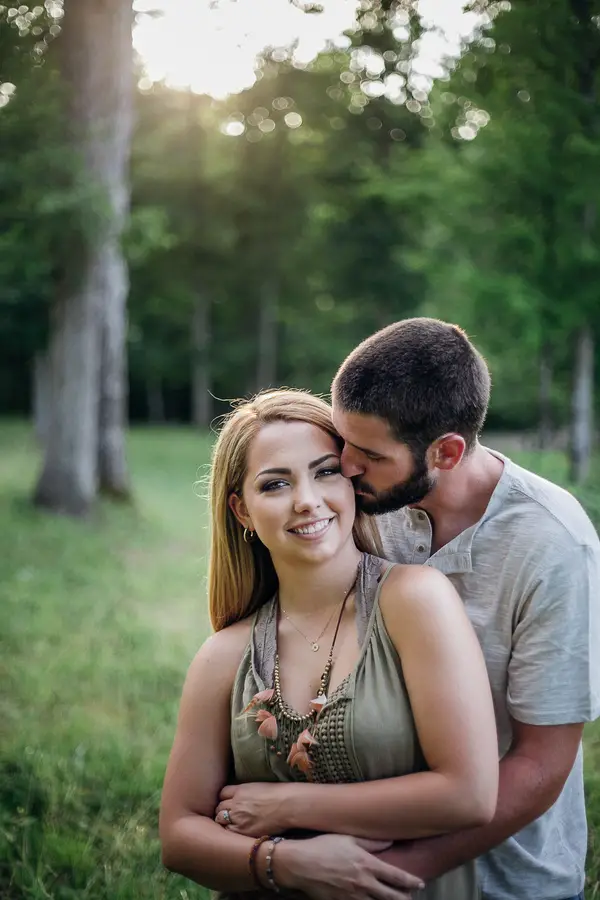 Carson and Ryan Tennessee Forest Engagment 16 - photo by Healthy Faulkner Photography - midsouthbride.com