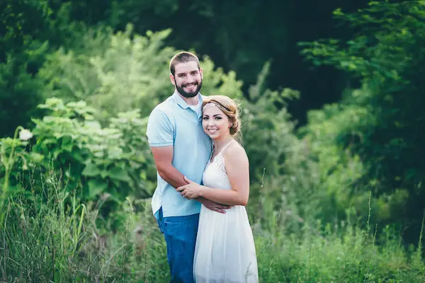 Carson and Ryan Tennessee Forest Engagment 4 - photo by Healthy Faulkner Photography - midsouthbride.com