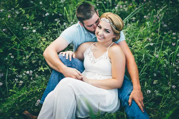 Carson and Ryan Tennessee Forest Engagment - photo by Healthy Faulkner Photography - midsouthbride.com