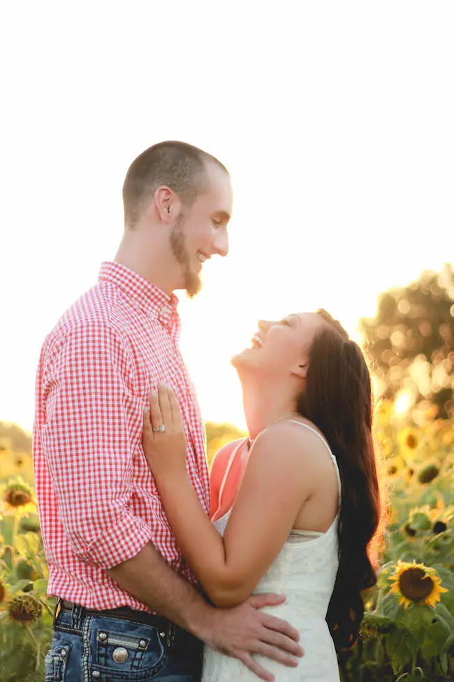 Tyler & Jessica's Sunflower Surprise Proposal in Mississippi - Cassie Cook Photography - midsouthbride.com